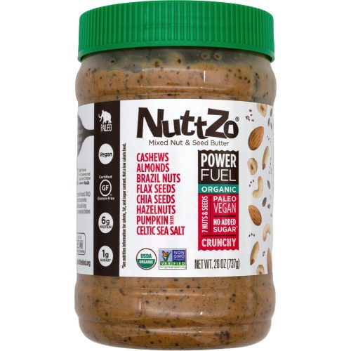 NuttZo Power Fuel Mixed Nut & Seed Butter NuttZo Organic Crunchy 26 Ounce 