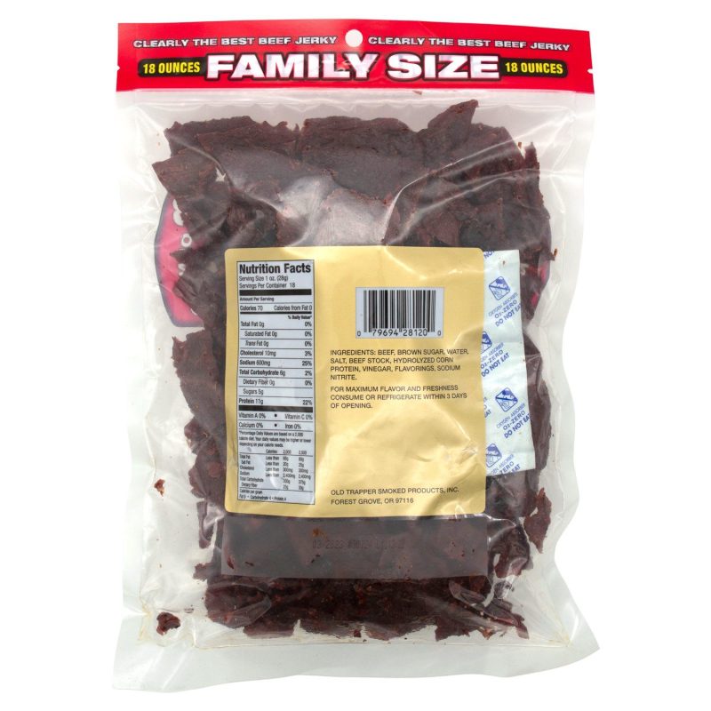 old trapper beef jerky old trapper 949089