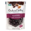 Orchard Valley Harvest Chocolate Covered Meltable Orchard Valley Harvest Dark Chocolate Almonds 2 Ounce