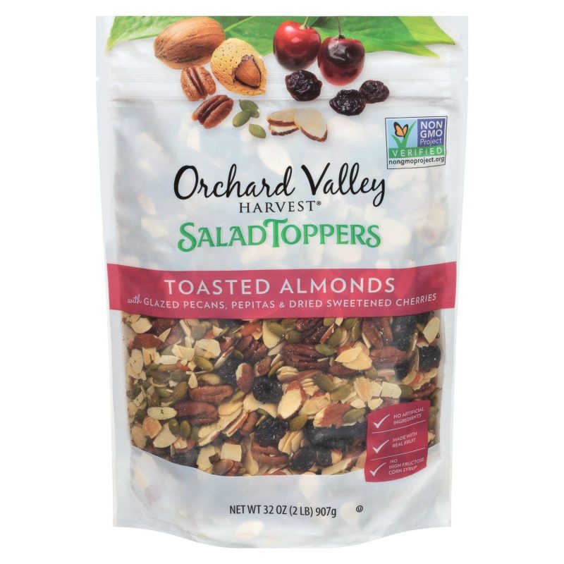 Orchard Valley Harvest Salad Toppers Orchard Valley Harvest Toasted Almonds 32 Ounce