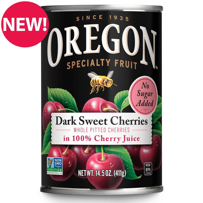 Oregon Fruit in Juice Oregon Fruit Dark Sweet Cherries 14.5 Ounce