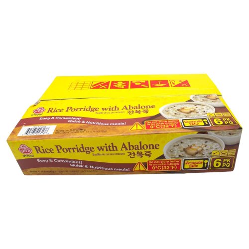 Ottogi Rice Porridge With Abalone Ottogi Abalone 10.05 Oz-6 Count