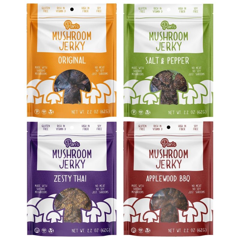 pans mushroom jerky vegan shiitake mushroom jerky pans mushroom jerky 231048