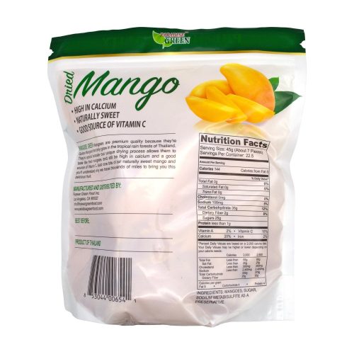 paradise green premium dried mango 352 ounce paradise green 224199