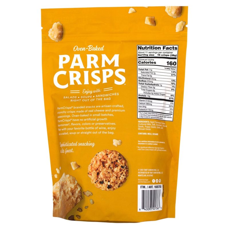 parmcrisps oven baked cheese snacks parmcrisps 581317