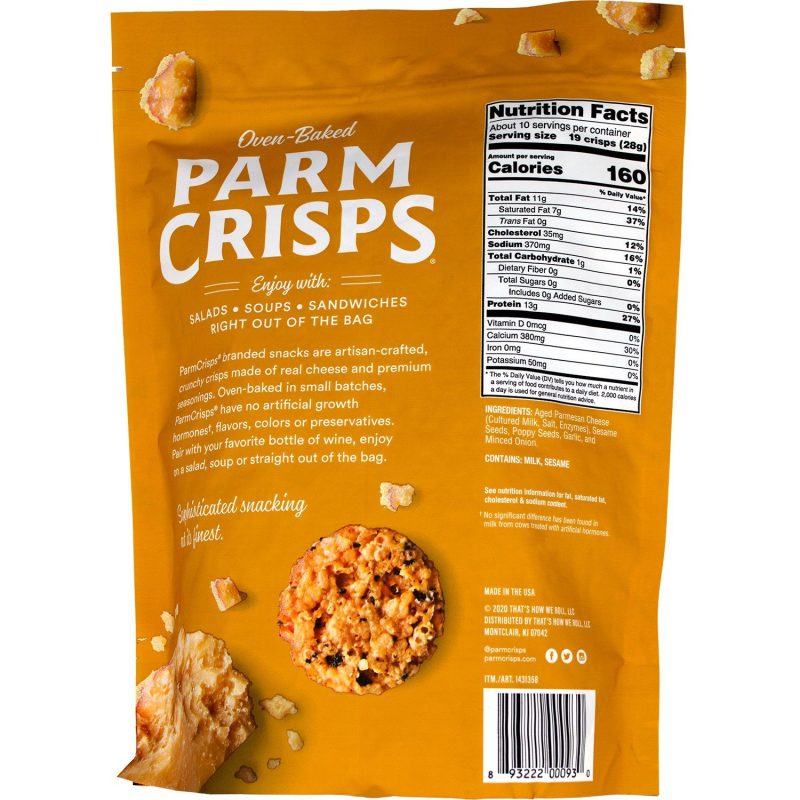 parmcrisps oven baked cheese snacks parmcrisps 668809