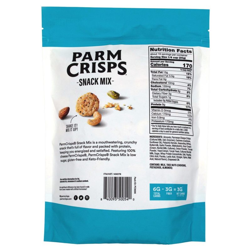 parmcrisps snack mix parmcrisps 616407