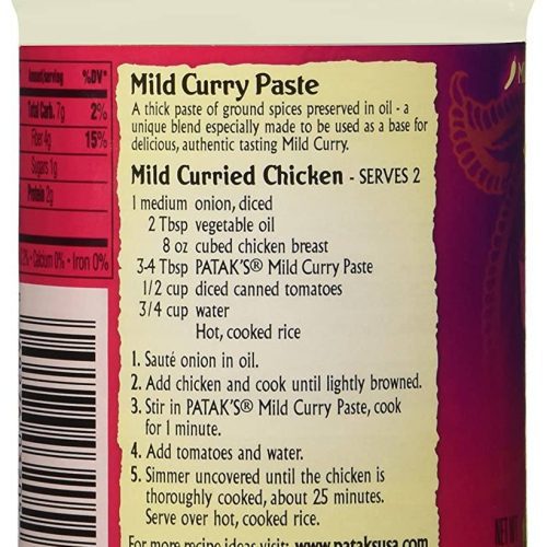 pataks concentrated curry paste pataks 391157