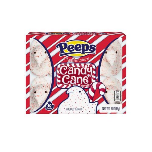 Peeps Marshmallow Peeps Candy Cane 3 Ounce 