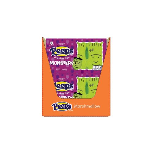 Peeps Marshmallow Peeps Monsters 1.5 Oz-24 Count 