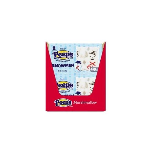 Peeps Marshmallow Peeps Snowman 1.5 Oz-24 Count 