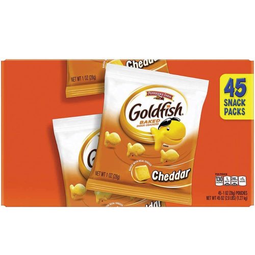 Pepperidge Farm Goldfish Crackers Pepperidge Farm Cheddar 1 Oz-45 Count 