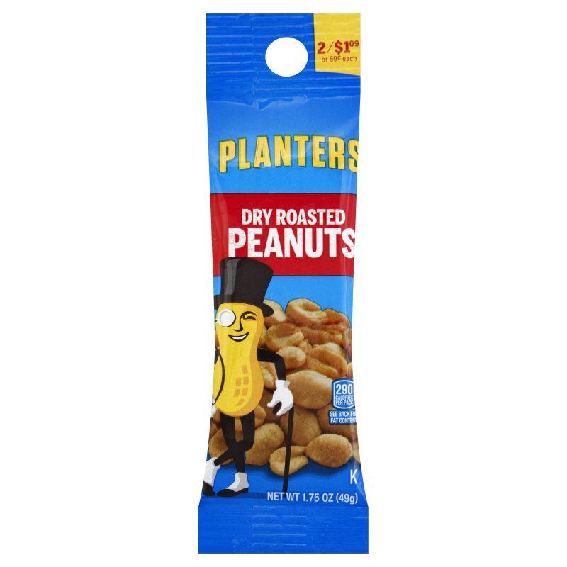 Planters Peanuts Planters Dry Roasted 1.75 Ounce