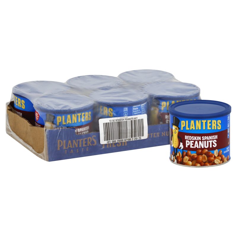 Planters Peanuts Planters Redskin Spanish 12.5 Oz-6 Count