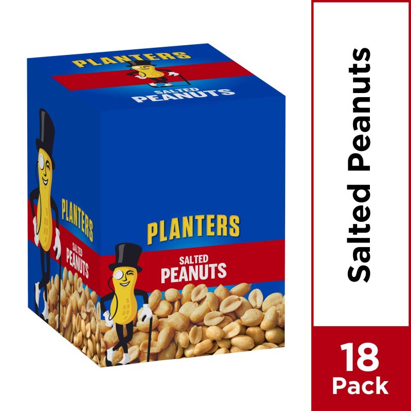 Planters Peanuts Planters Salted 1.75 Oz-18 Count