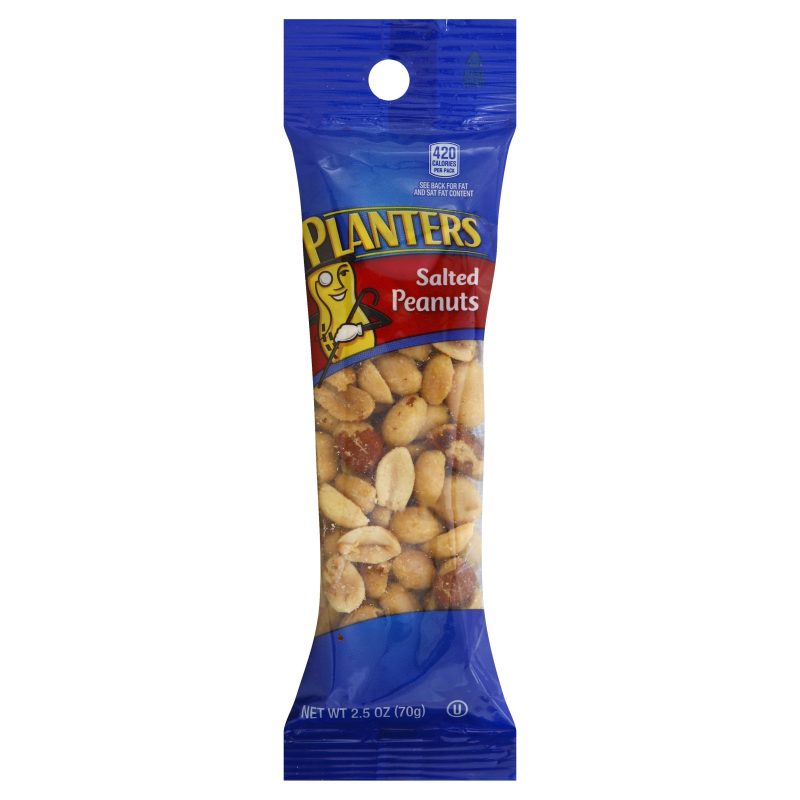 Planters Peanuts Planters Salted 2.5 Ounce