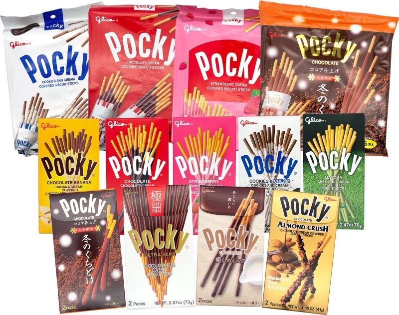 pocky cream covered biscuit sticks glico 367063