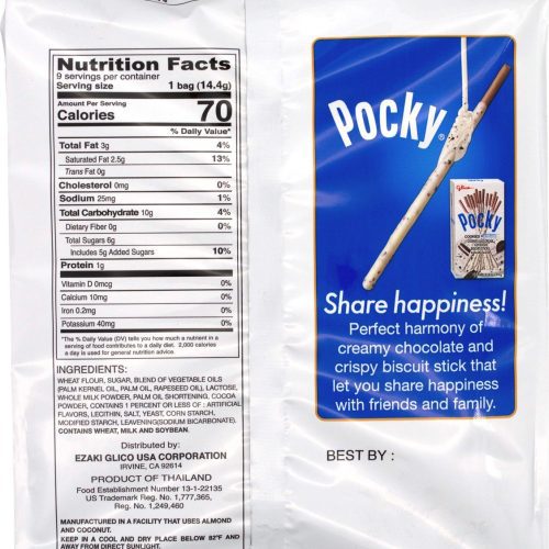 pocky cream covered biscuit sticks glico 670869