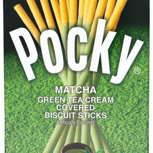 Pocky Cream Covered Biscuit Sticks Glico Matcha 2.47 Ounce 