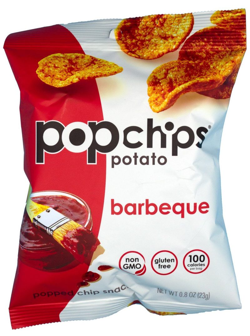 popchips potato chips bbq 08 ounce popchips 873588