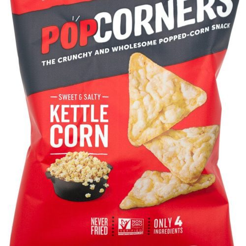 Popcorners - The Crunchy and Wholesome Popped-corn Snack Popcorners Kettle Corn 1 Ounce 