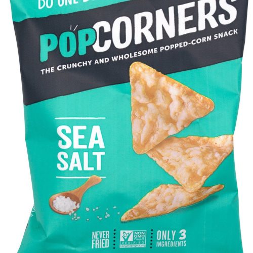 Popcorners - The Crunchy and Wholesome Popped-corn Snack Popcorners Sea Salt 1 Ounce 