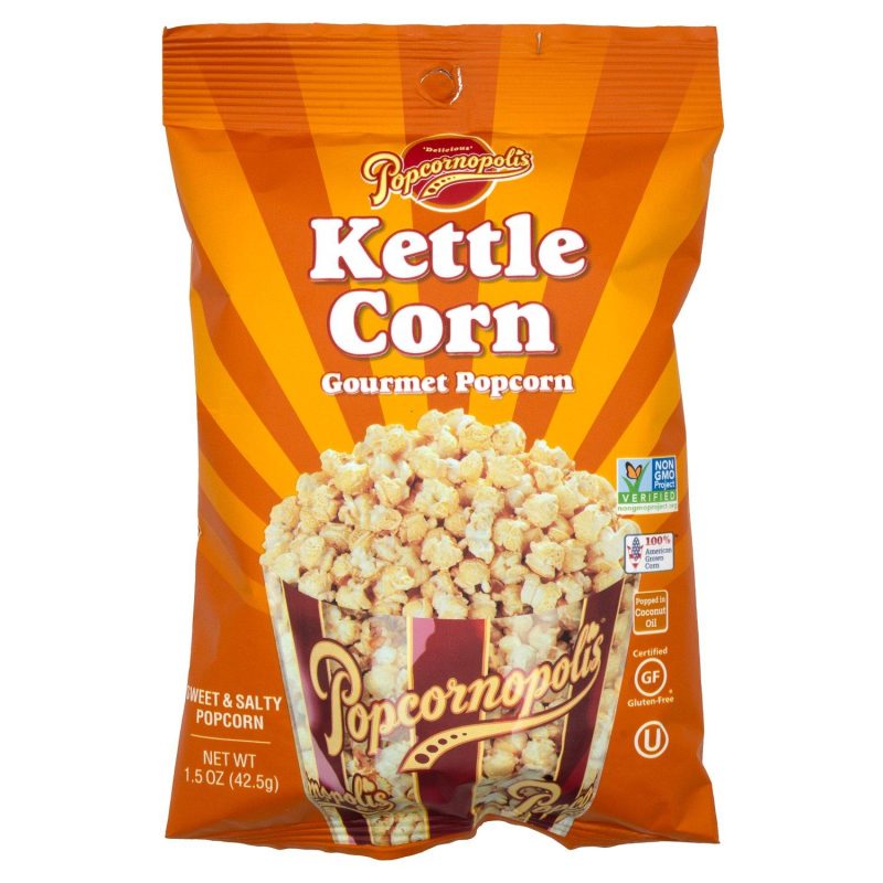 Popcornopolis Gourmet Popcorn Popcornopolis Kettle Corn 1.5 Ounce