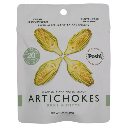 POSHI Vegetable Snacks Elma Farms Artichoke 1.58 Ounce