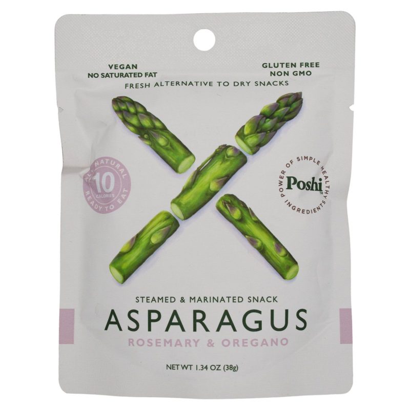 POSHI Vegetable Snacks Elma Farms Asparagus 1.34 Ounce