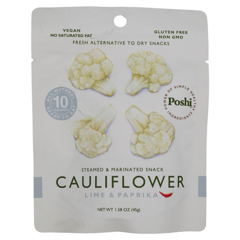 POSHI Vegetable Snacks Elma Farms Cauliflower 1.58 Ounce