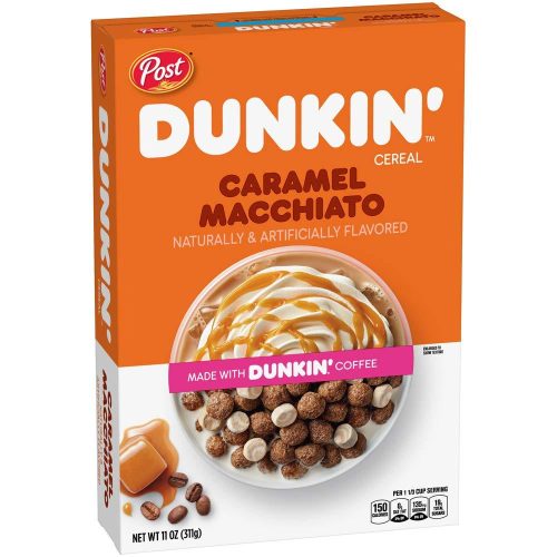 Post Dunkin' cereal Post Caramel Macchiato 11 Ounce 