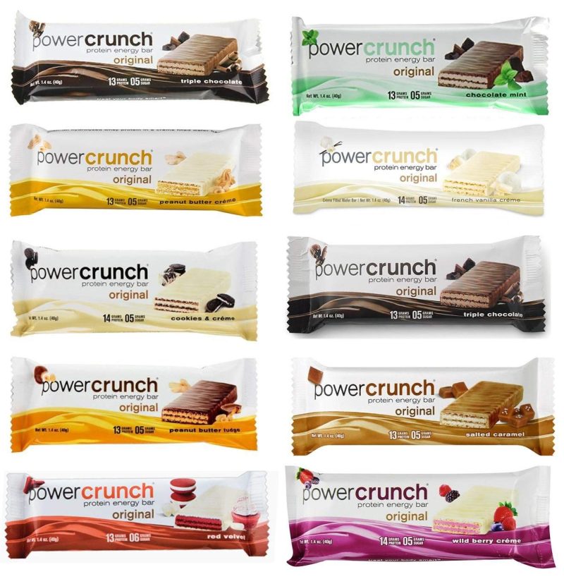 power crunch protein bars power crunch 135789