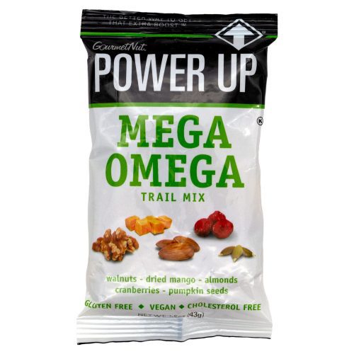 Power Up Trail Mix Gourmet Nut Mega Omega 1.5 Ounce