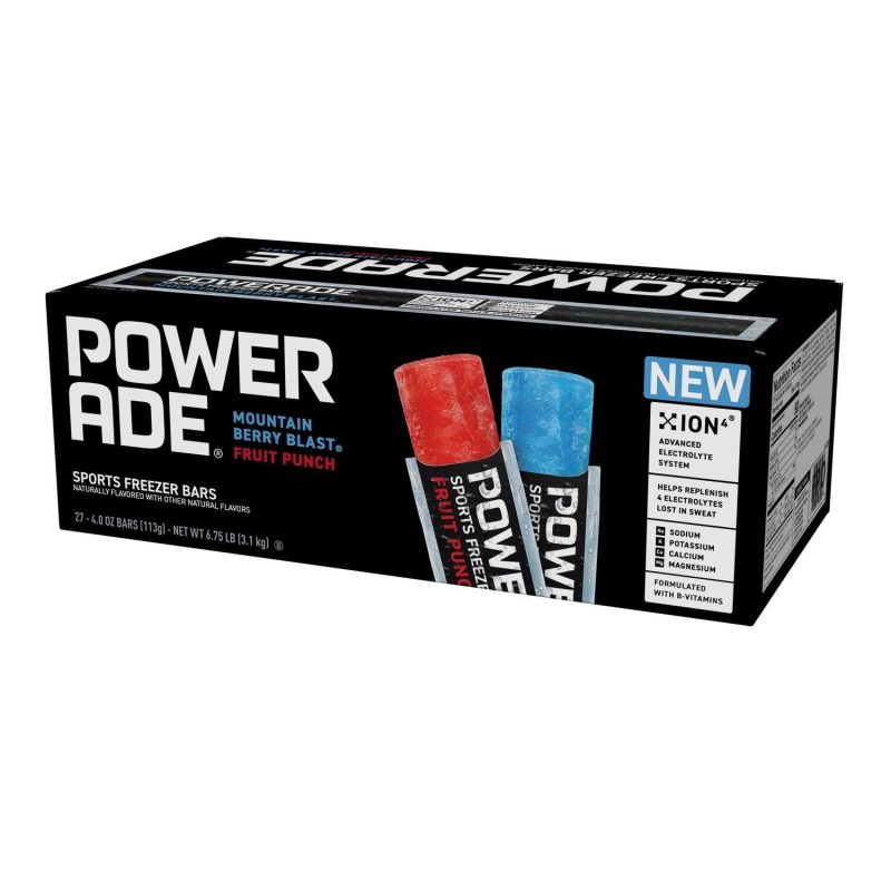 Powerade Sport Freezer Bars Powerade Original 4 Oz-27 Bars