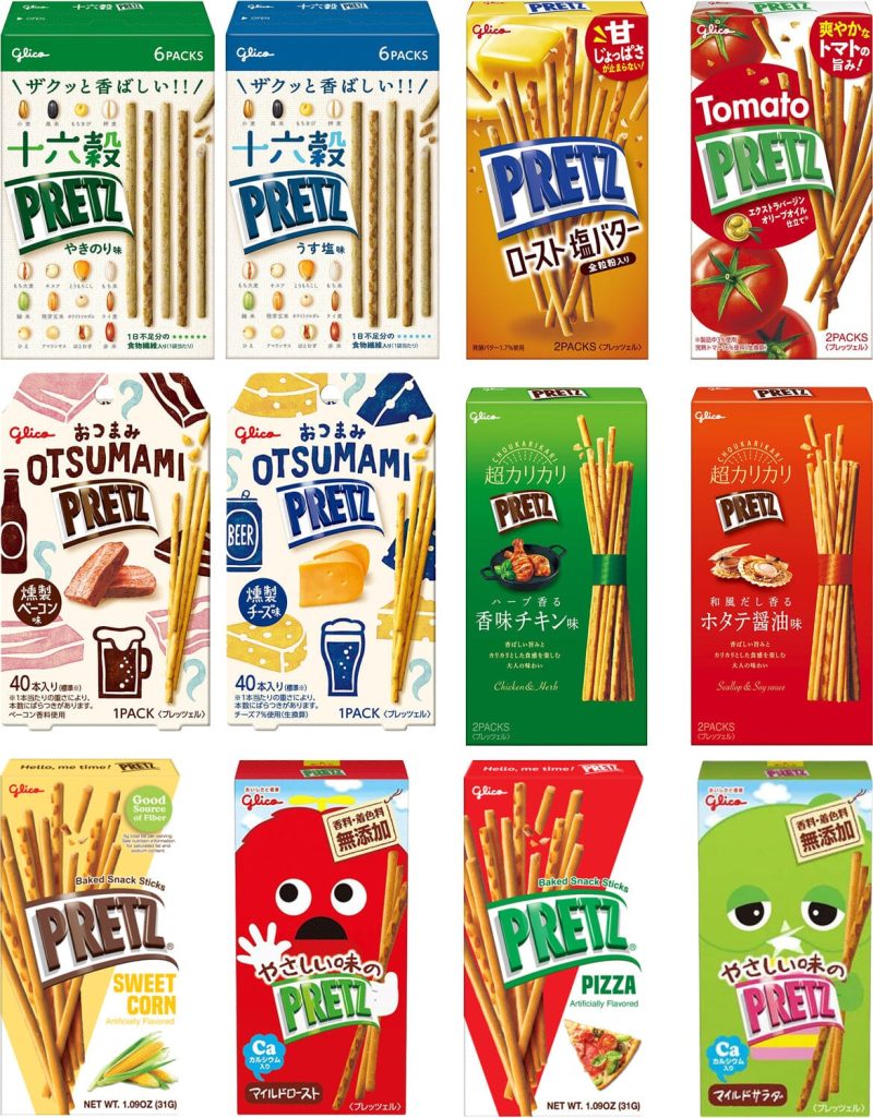 pretz biscuit sticks glico 112050