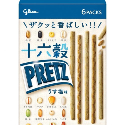 Pretz Biscuit Sticks Glico 16 Grain Lightly Salted 2.21 Ounce 