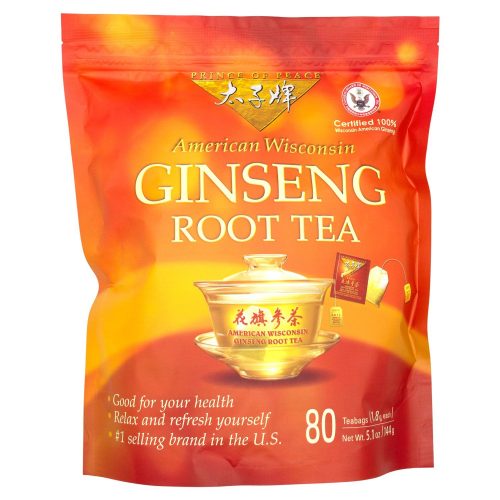 Prince of Peace Ginseng Root Tea Prince of Peace Ginseng 80 Tea Bags