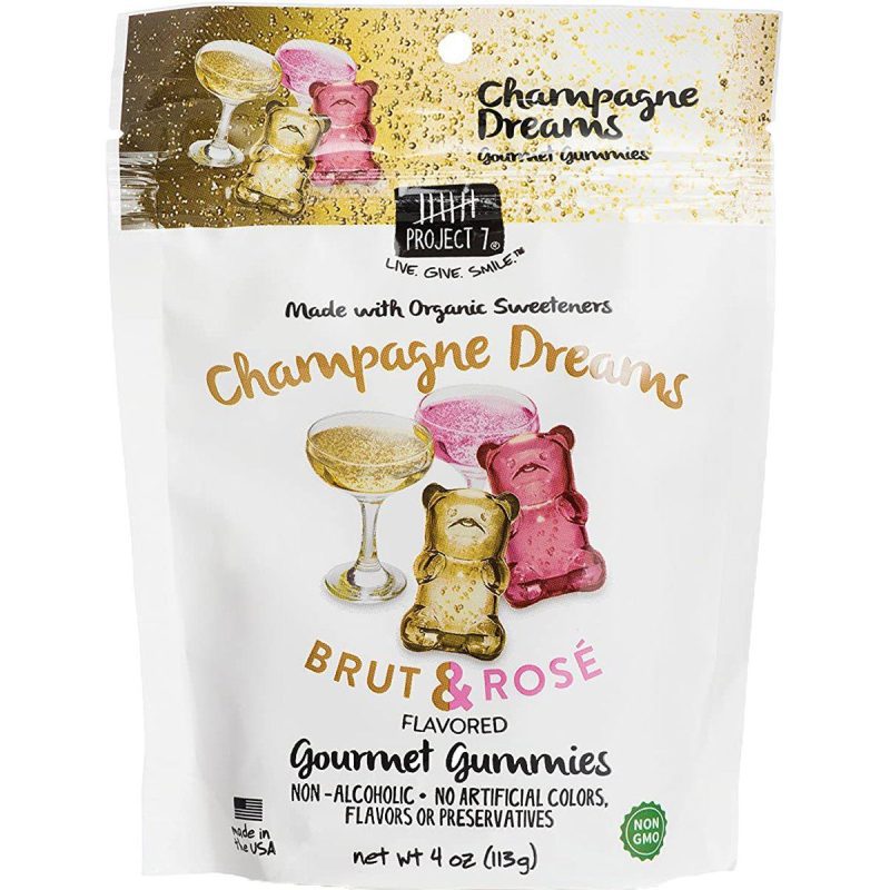 Project 7 Gourmet Gummies Project 7 Champagne Dreams 4 Ounce