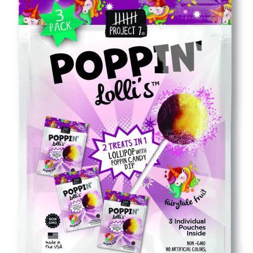 Project 7 Lolli's Lollipops Project 7 Poppin' Lolli's 1.29 Ounce