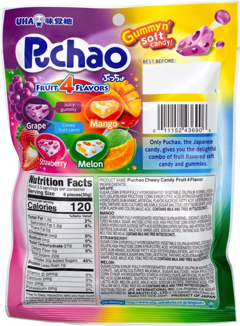 puchao gummy n soft candy puchao 228546