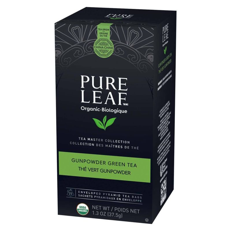 Pure Leaf Tea Bags Pure Leaf Organic Gunpowder 25 Tea Bags