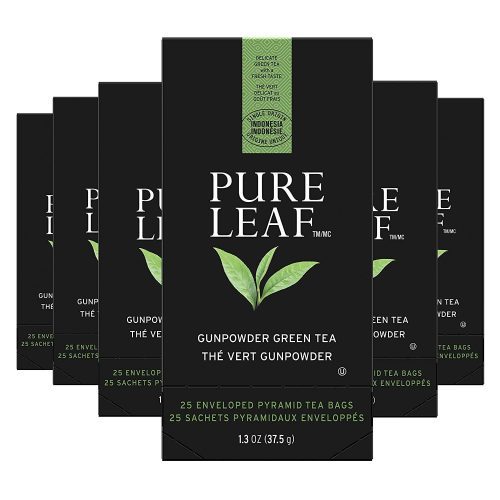 pure leaf tea bags pure leaf organic gunpowder 25 tea bags 667409