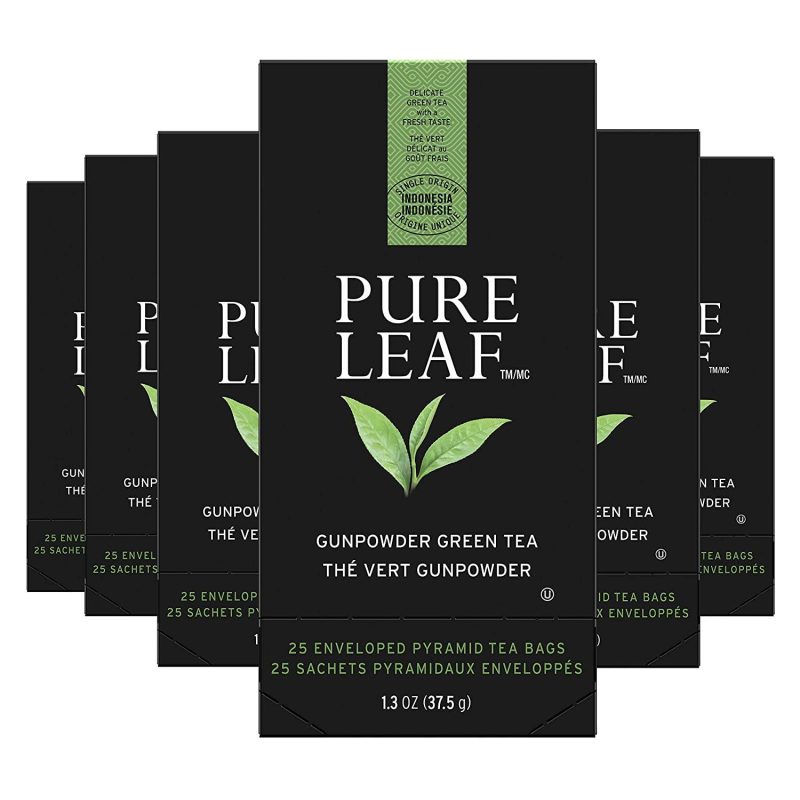 pure leaf tea bags pure leaf organic gunpowder 25 tea bags 667409