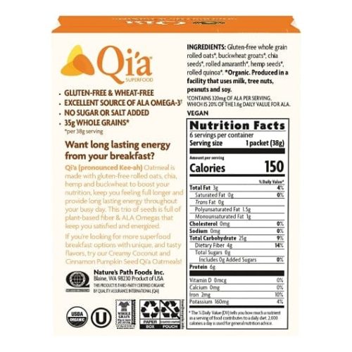 qia superfood oatmeal qia 859608