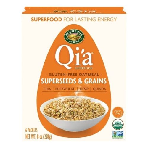 Qi'a Superfood Oatmeal Qi'a Superseeds & Grains 8 Ounce 