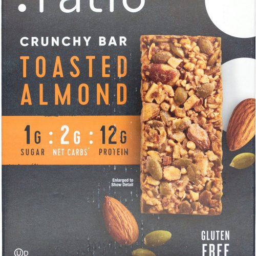 Ratio Crunchy Bar Ratio Toasted Almond 1.4 Oz-16 Count