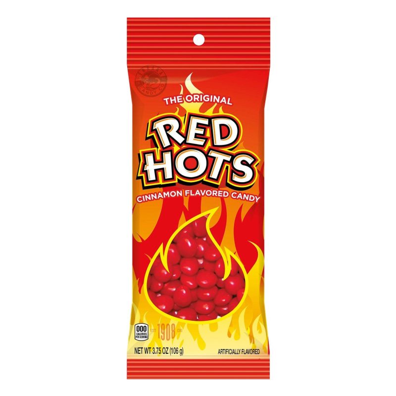 Red Hots Cinnamon Candies Red Hots Original 3.5 Ounce