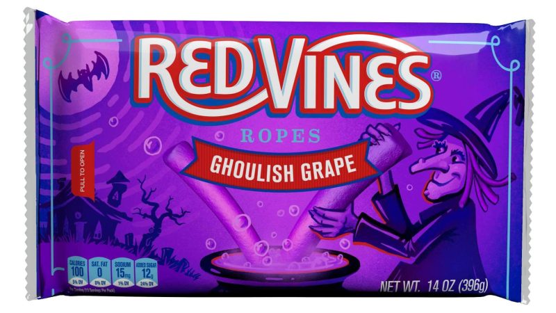 Red Vines Ropes Red Vines Ghoulish Grape 14 Ounce