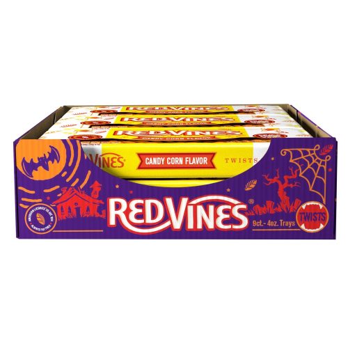 Red Vines Twists Red Vines Halloween Candy Corn 4 Oz-9 Count 