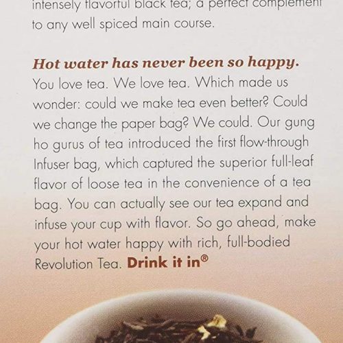 revolution tea bags revolution tea 839459